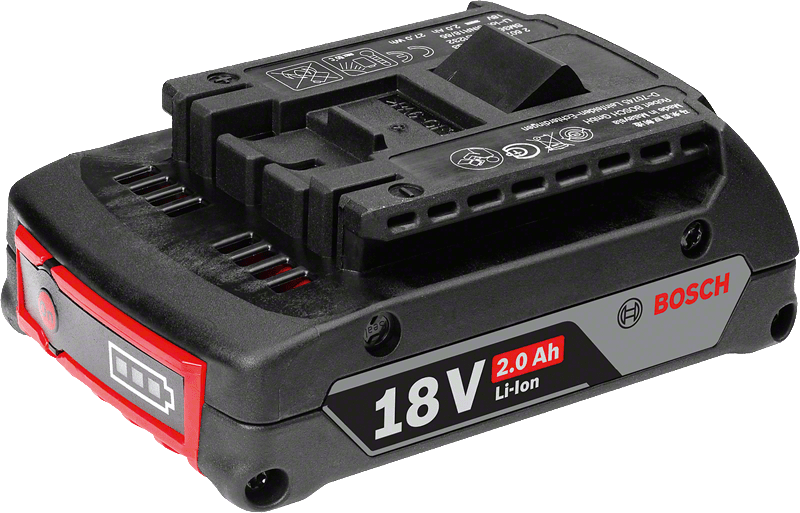 Bosch 18V Battery Pack  - Pack of 12 LI-ION 18v/2.0AH  Professional